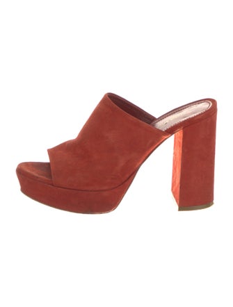 Mansur Gavriel Suede Slides