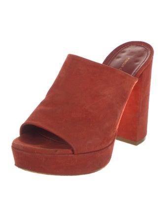 Mansur Gavriel Suede Slides