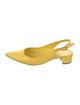 Mansur Gavriel Leather Slingback Flats