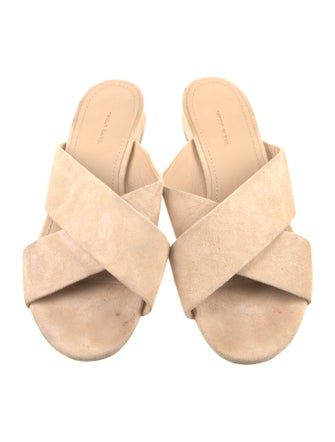 Mansur Gavriel Suede Slides