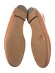 Mansur Gavriel Leather Bow Accents Ballet Flats
