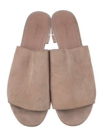 Mansur Gavriel Suede Slides