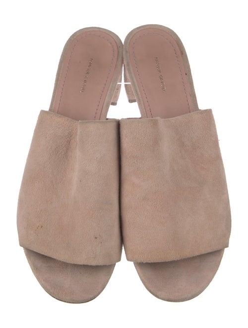 Mansur Gavriel Suede Slides