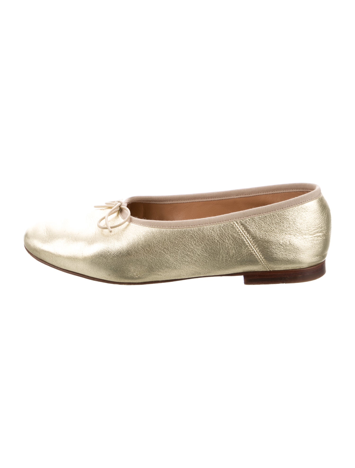 Mansur Gavriel Leather Ballet Flats