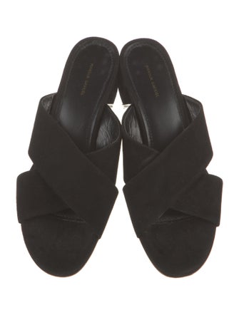 Mansur Gavriel Suede Slides
