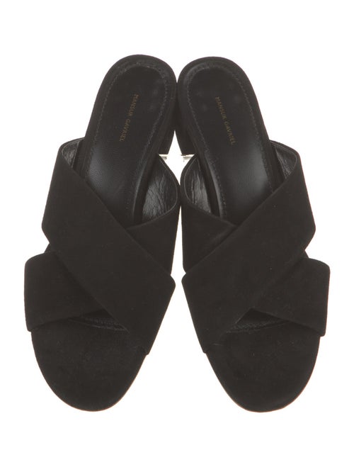 Mansur Gavriel Suede Slides