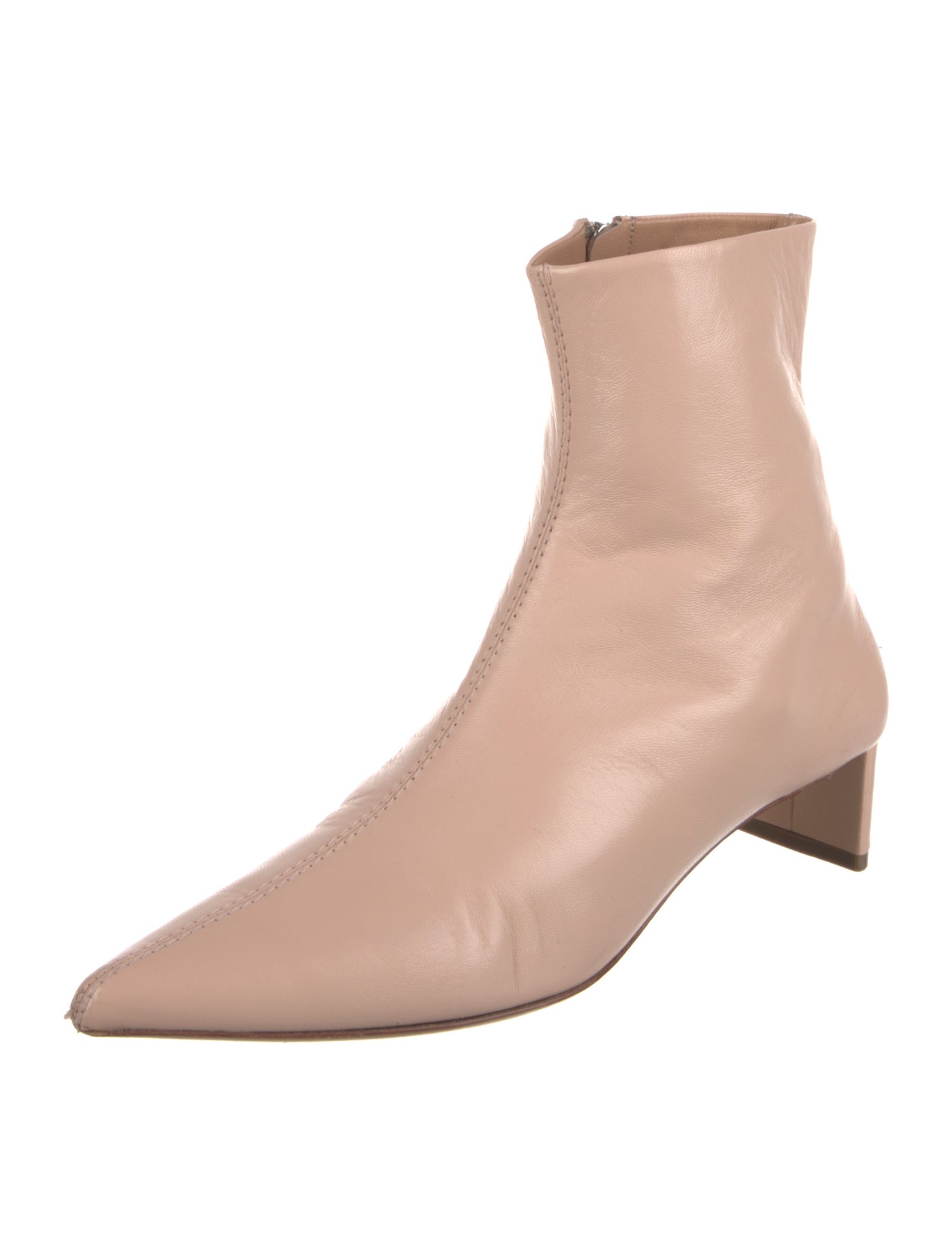 Mansur Gavriel Leather Sock Boots