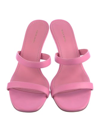 Mansur Gavriel Leather Slides