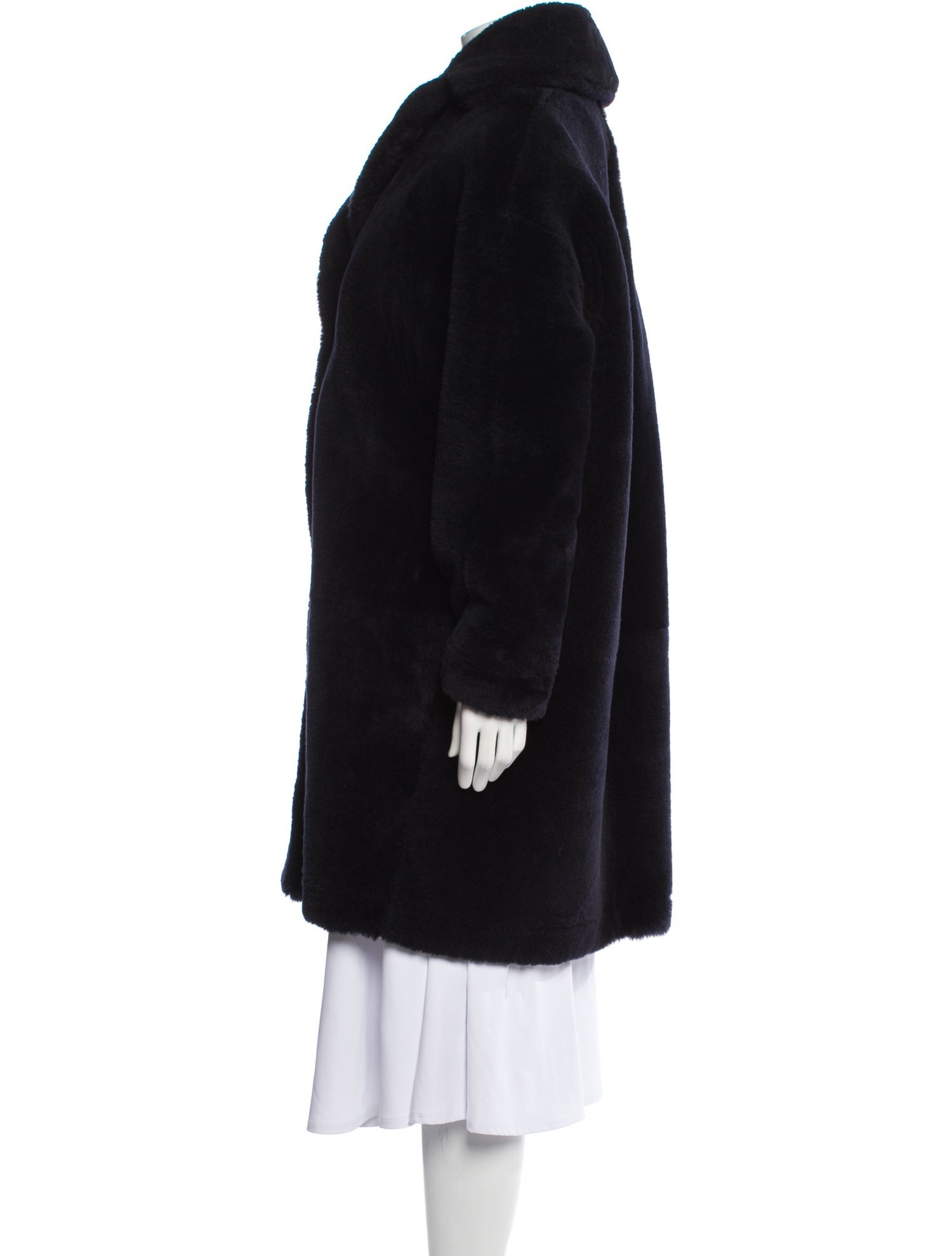 Mansur Gavriel Shearling Fur Coat