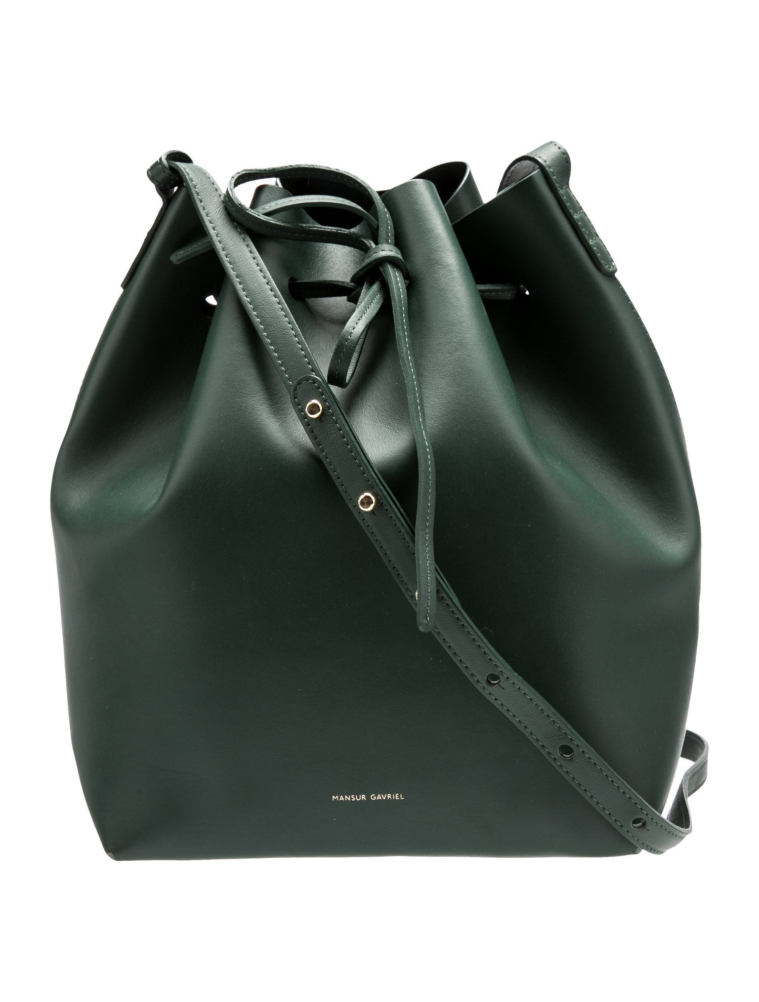 Mansur Gavriel Leather Bucket Bag