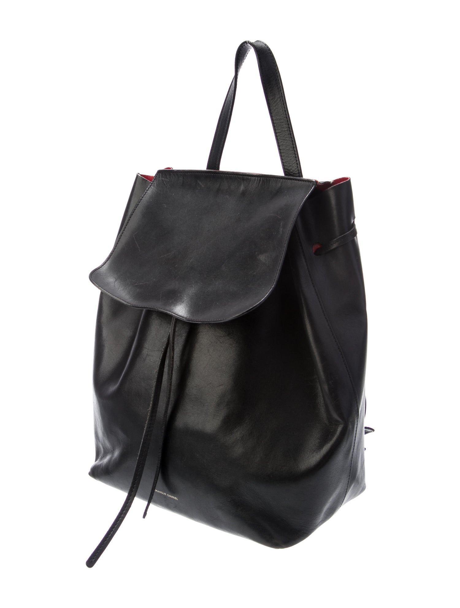 Mansur Gavriel Leather Backpack