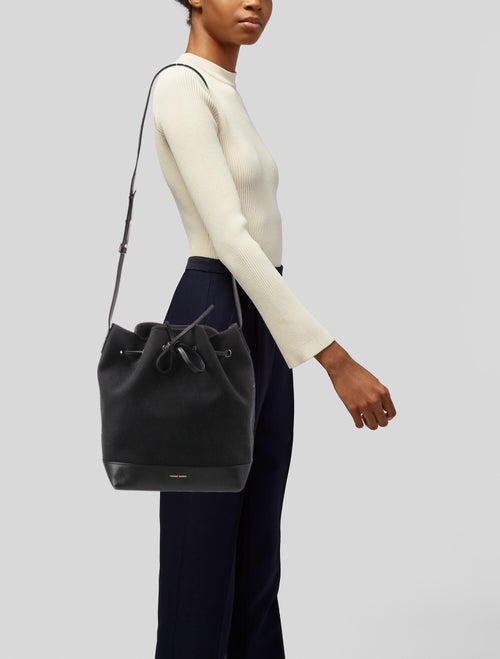 Mansur Gavriel Canvas Bucket Bag