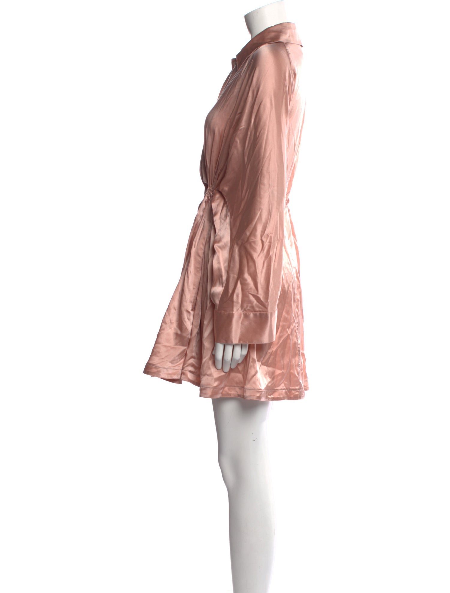 Mansur Gavriel Silk Long Sleeve Tunic