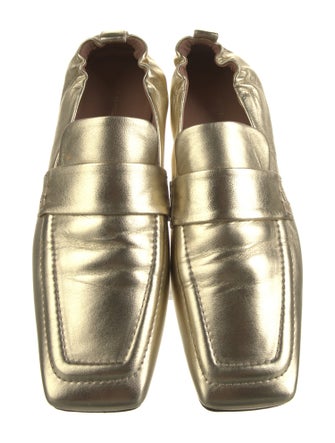 Mansur Gavriel Leather Mules