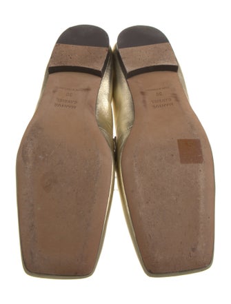 Mansur Gavriel Leather Mules