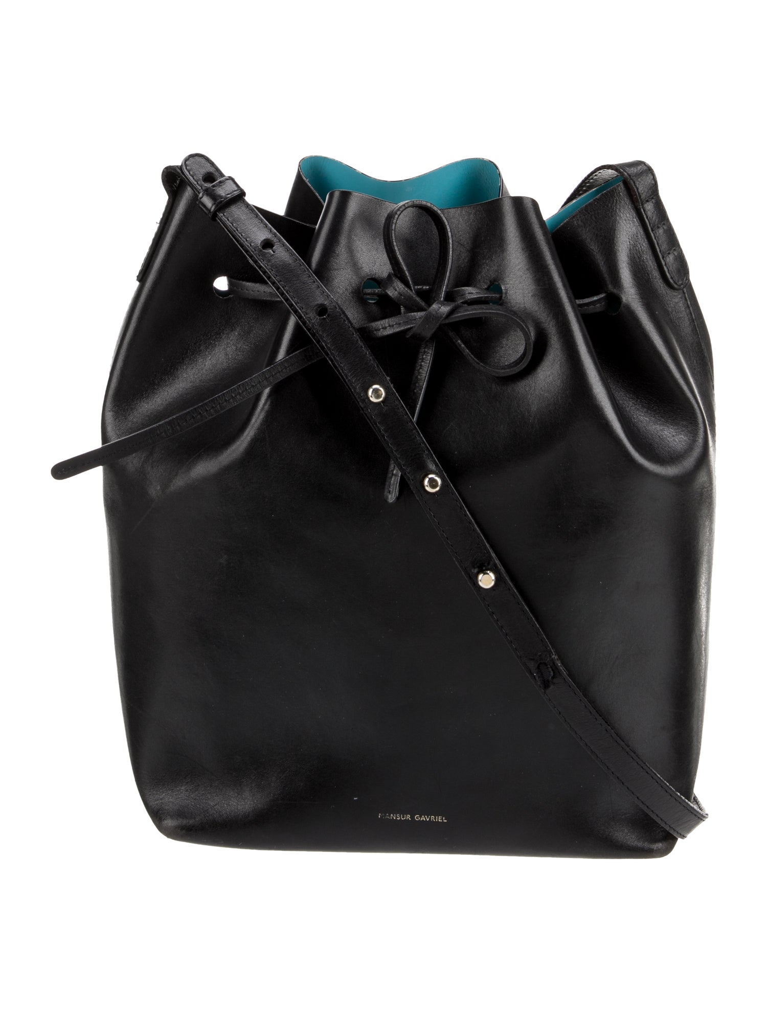 Mansur Gavriel Leather Bucket Bag