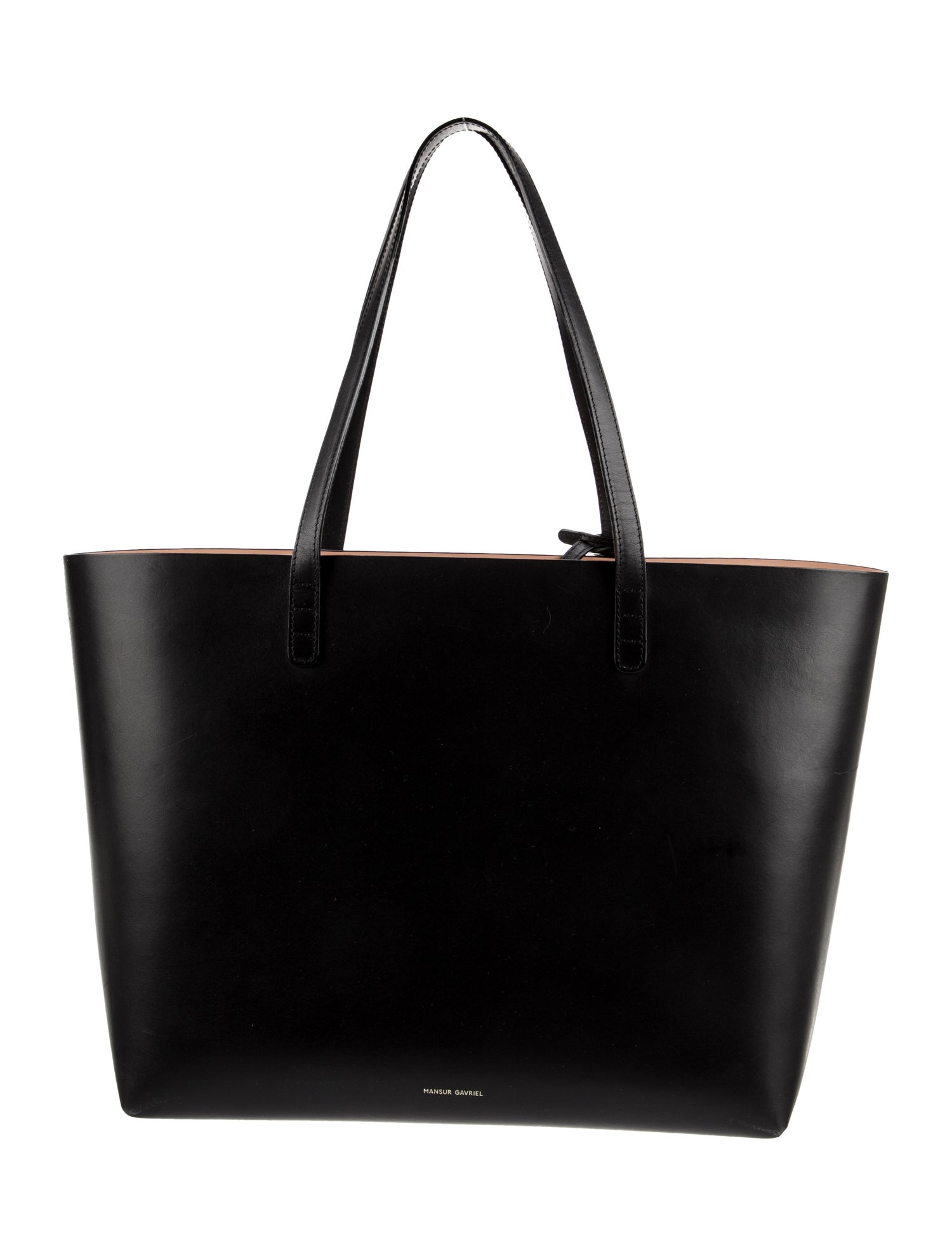 【美品】MANSUR  GAVRIELバッグ Mansur Gavriel x Pascucci Canvas Leather-Trimmed Tote