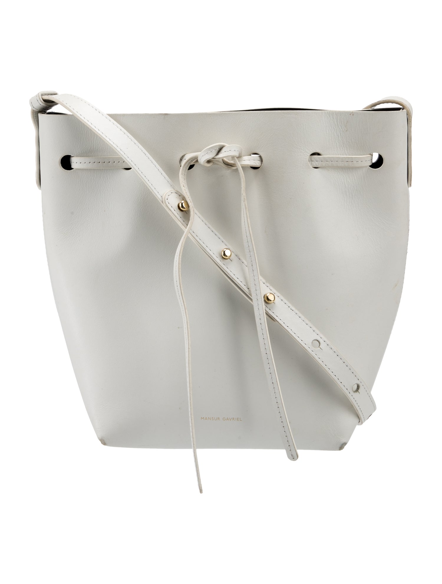 Mansur Gavriel Leather Bucket Bag