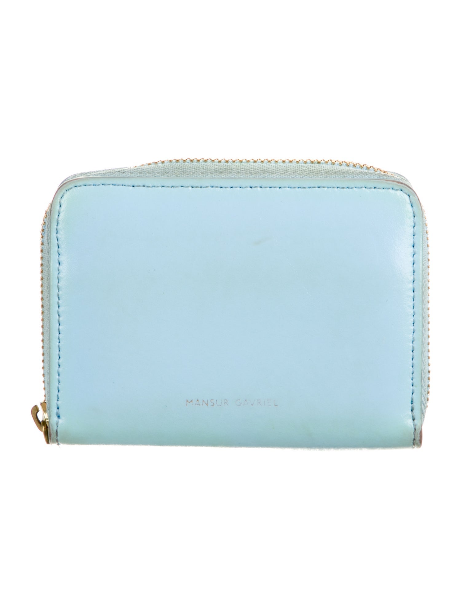 Mansur Gavriel Leather Compact Wallet