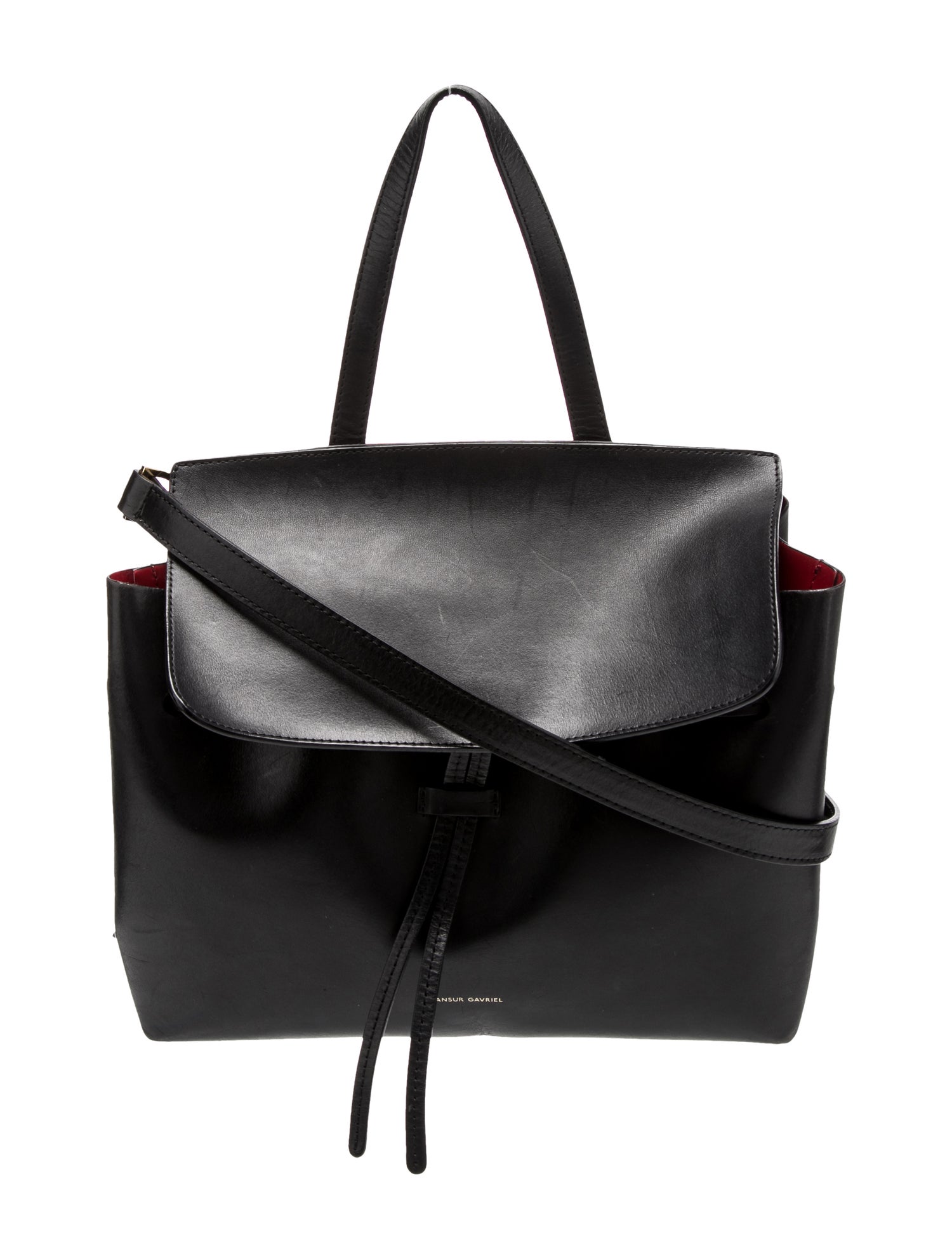 Mansur Gavriel Leather Top Handle Bag