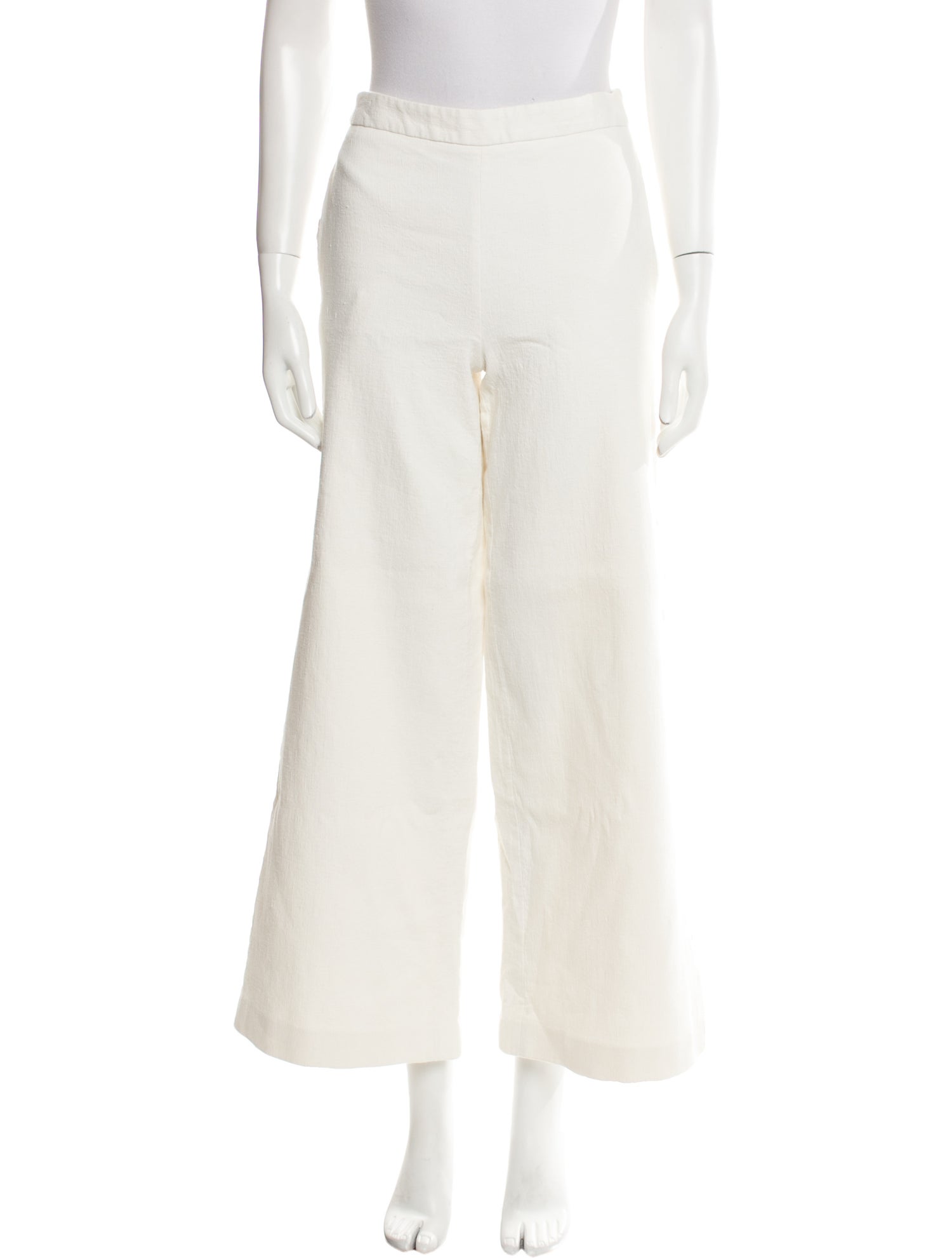 Mansur Gavriel Linen Wide Leg Pants
