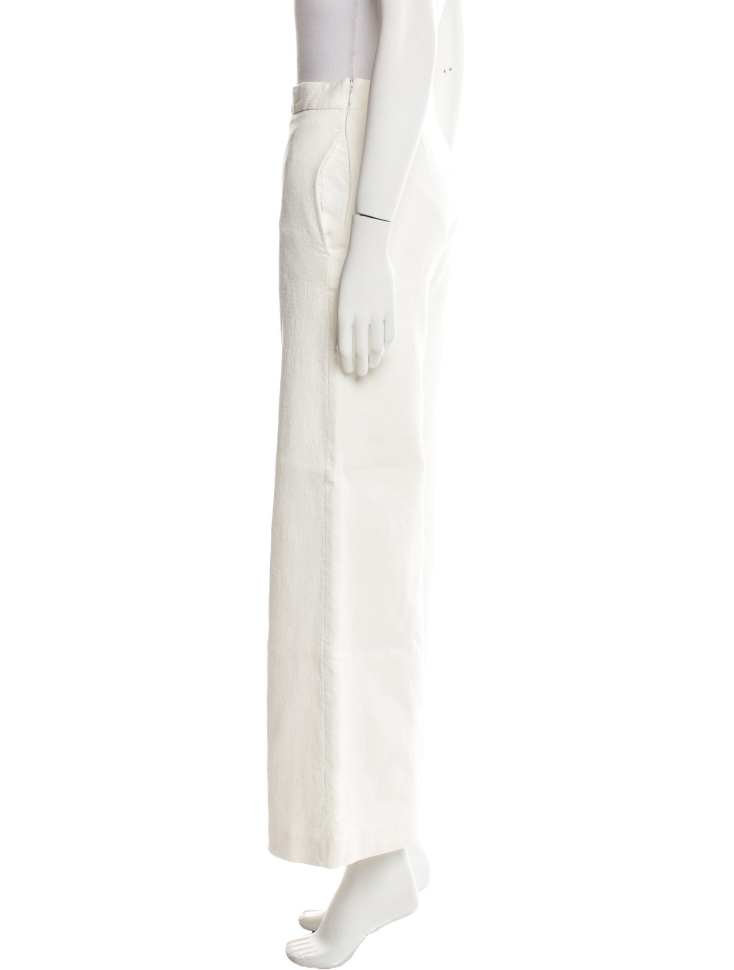 Mansur Gavriel Linen Wide Leg Pants