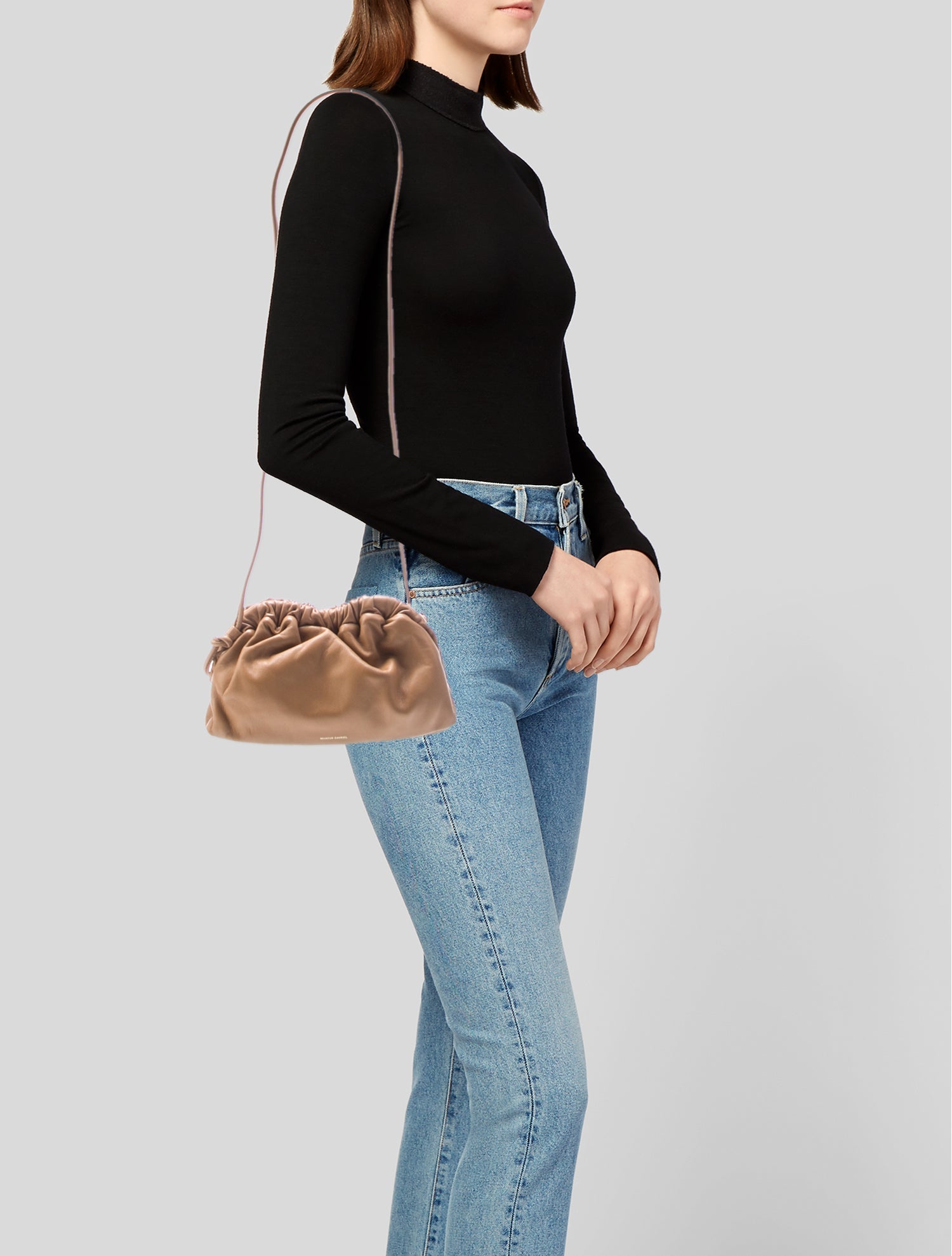 Mansur Gavriel Leather Evening Bag