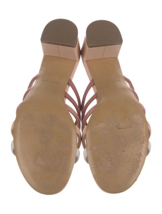 Mansur Gavriel Leather Slides