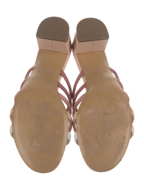 Mansur Gavriel Leather Slides