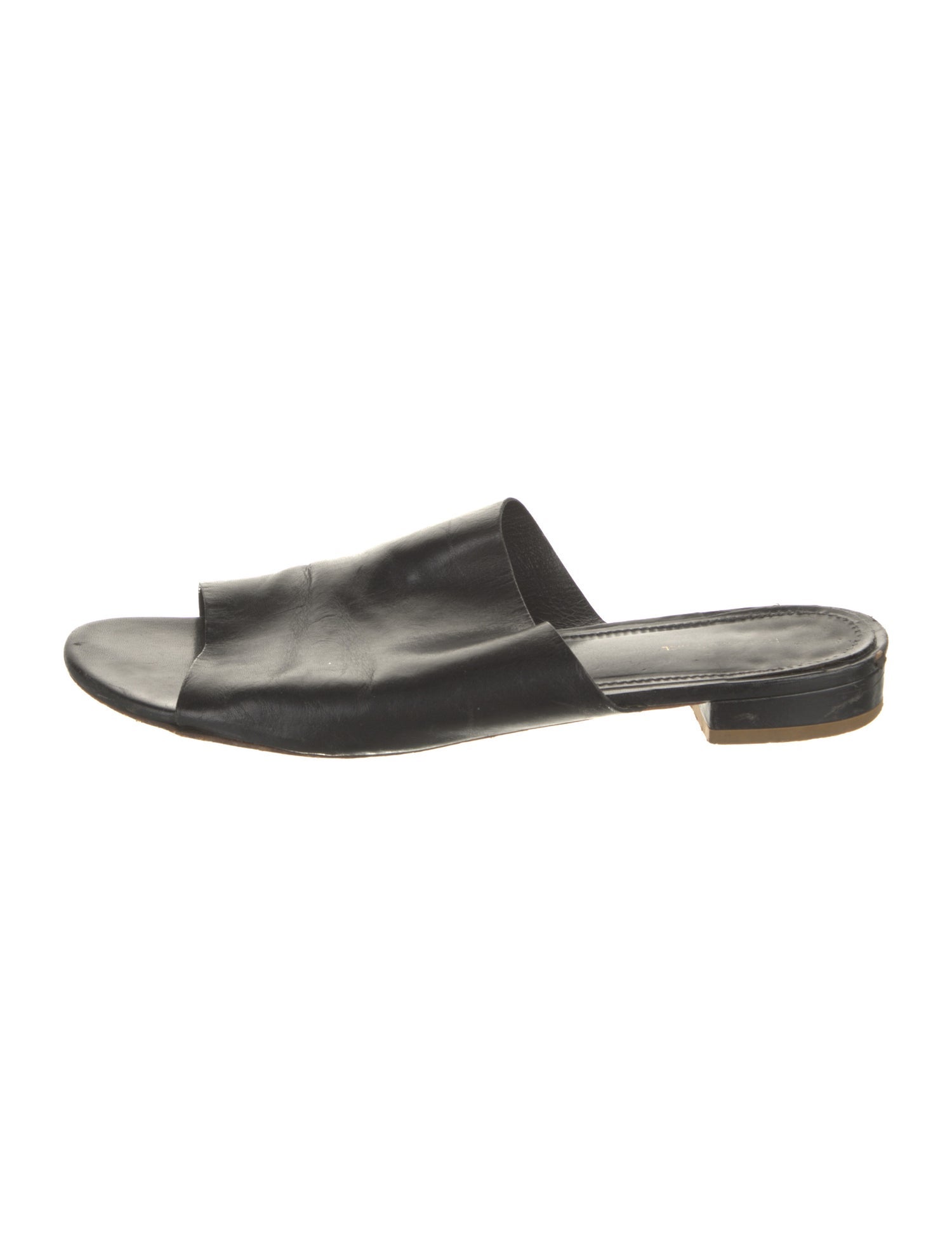 Mansur Gavriel Leather Slides