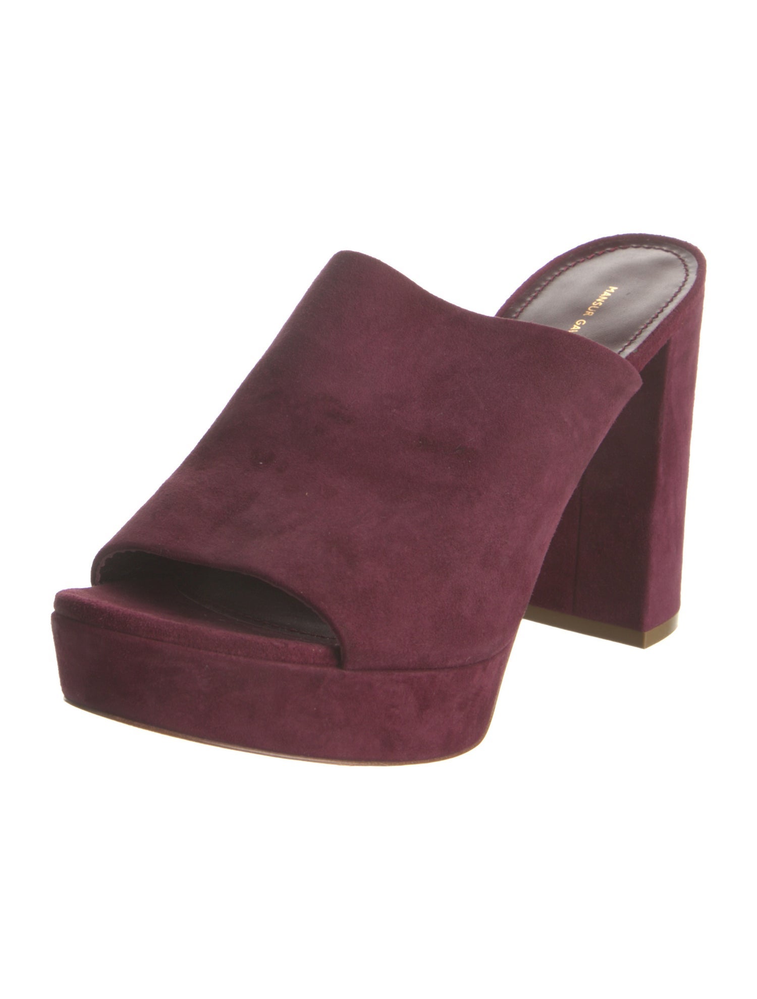 Mansur Gavriel Suede Slides