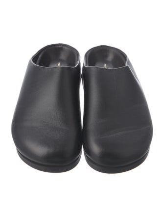 Mansur Gavriel Leather Mules