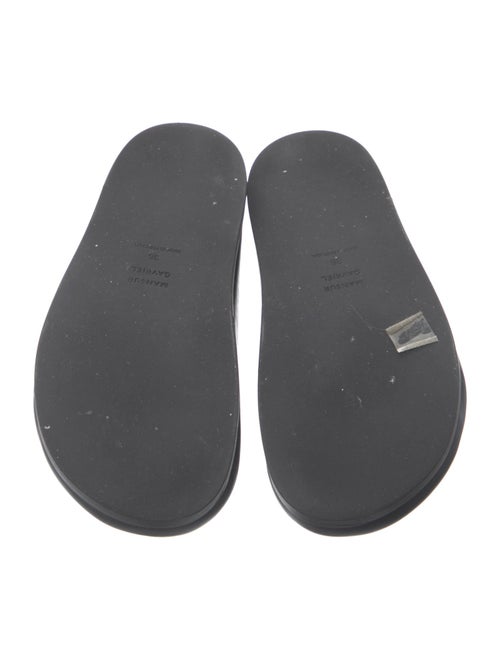 Mansur Gavriel Leather Mules