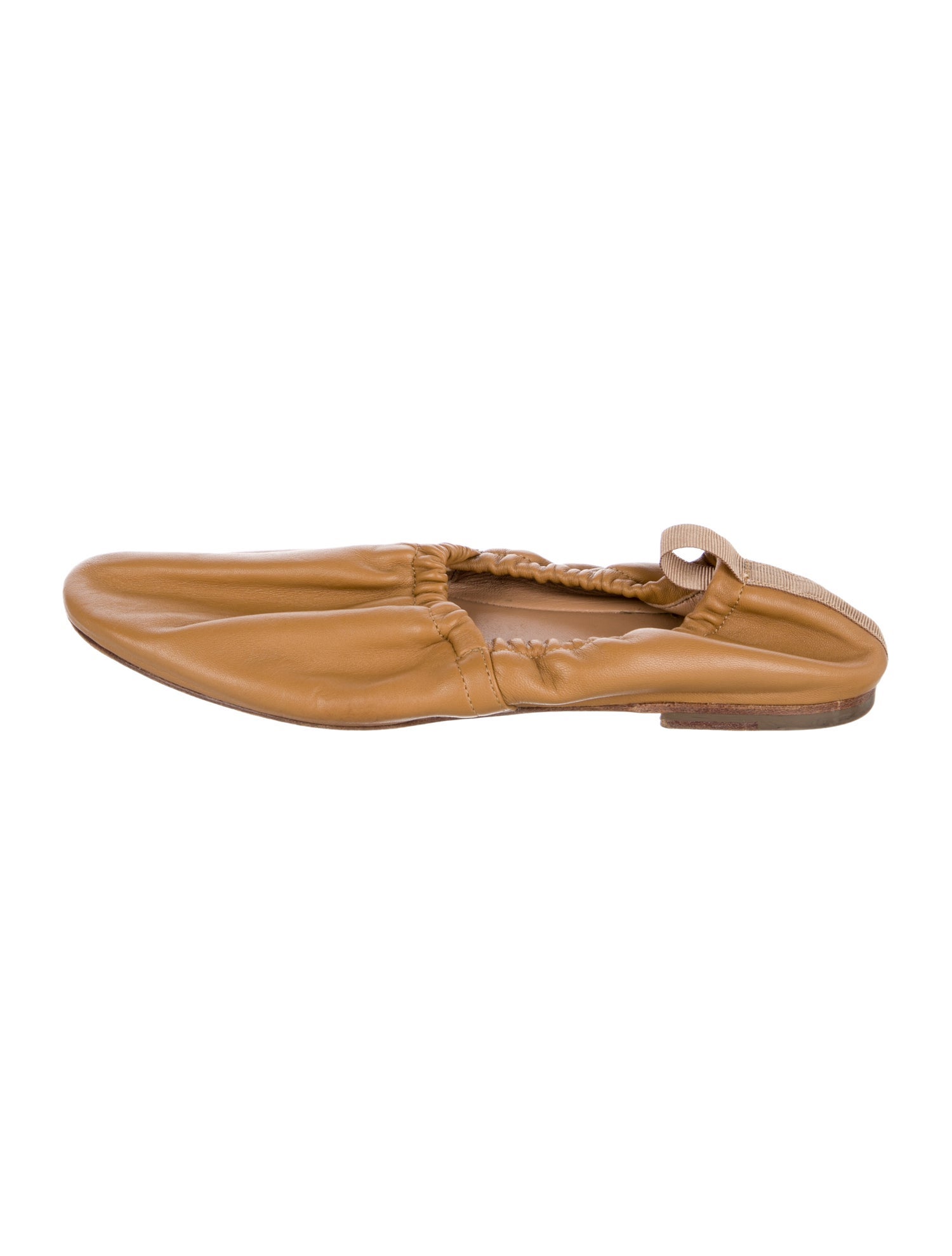 Mansur Gavriel Leather Ballet Flats
