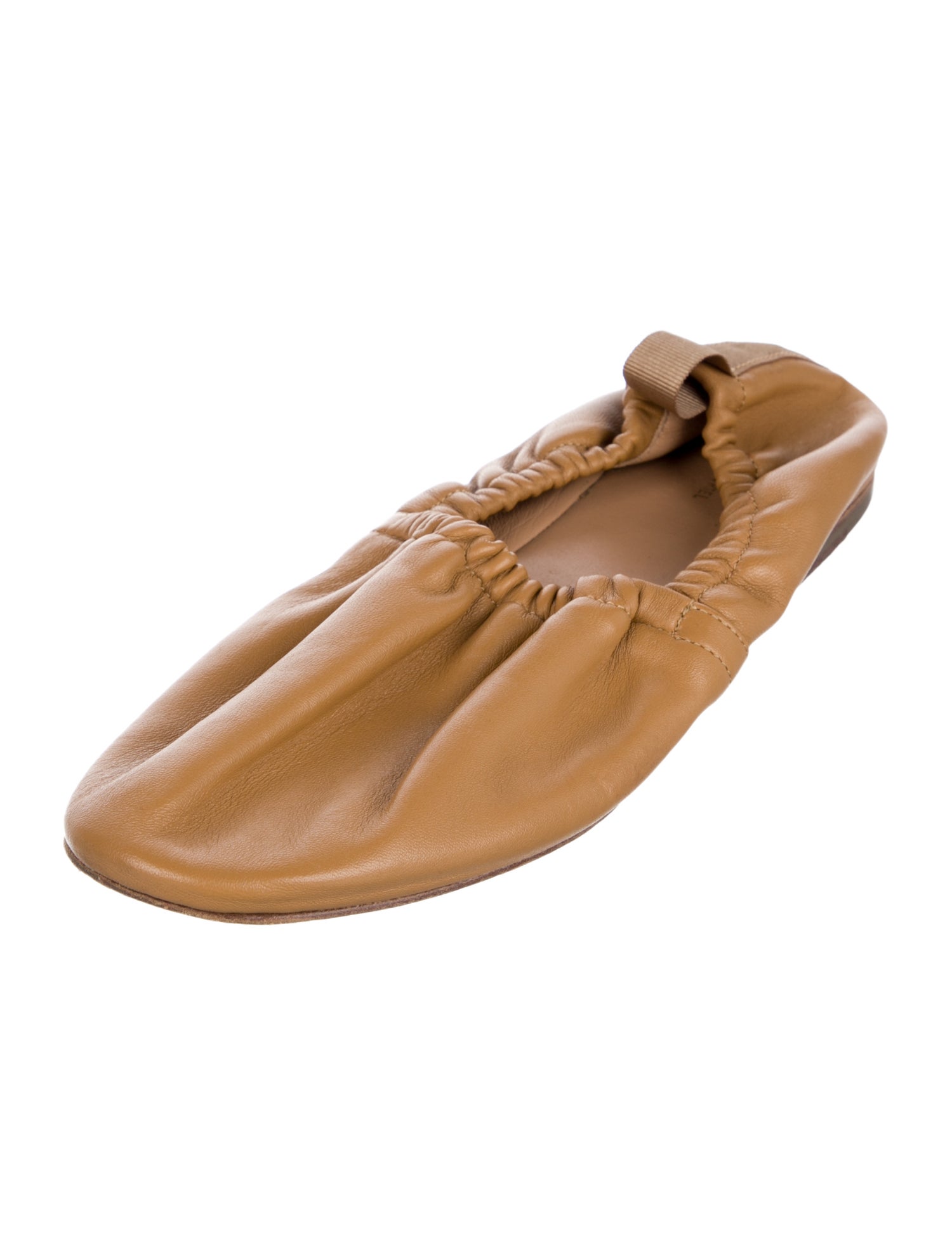 Mansur Gavriel Leather Ballet Flats