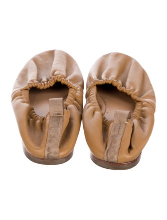 Mansur Gavriel Leather Ballet Flats