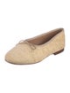 Mansur Gavriel Straw Ballet Flats