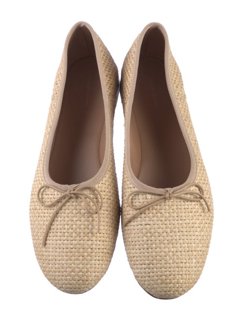 Mansur Gavriel Straw Ballet Flats