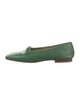 Mansur Gavriel Embossed Leather Flats