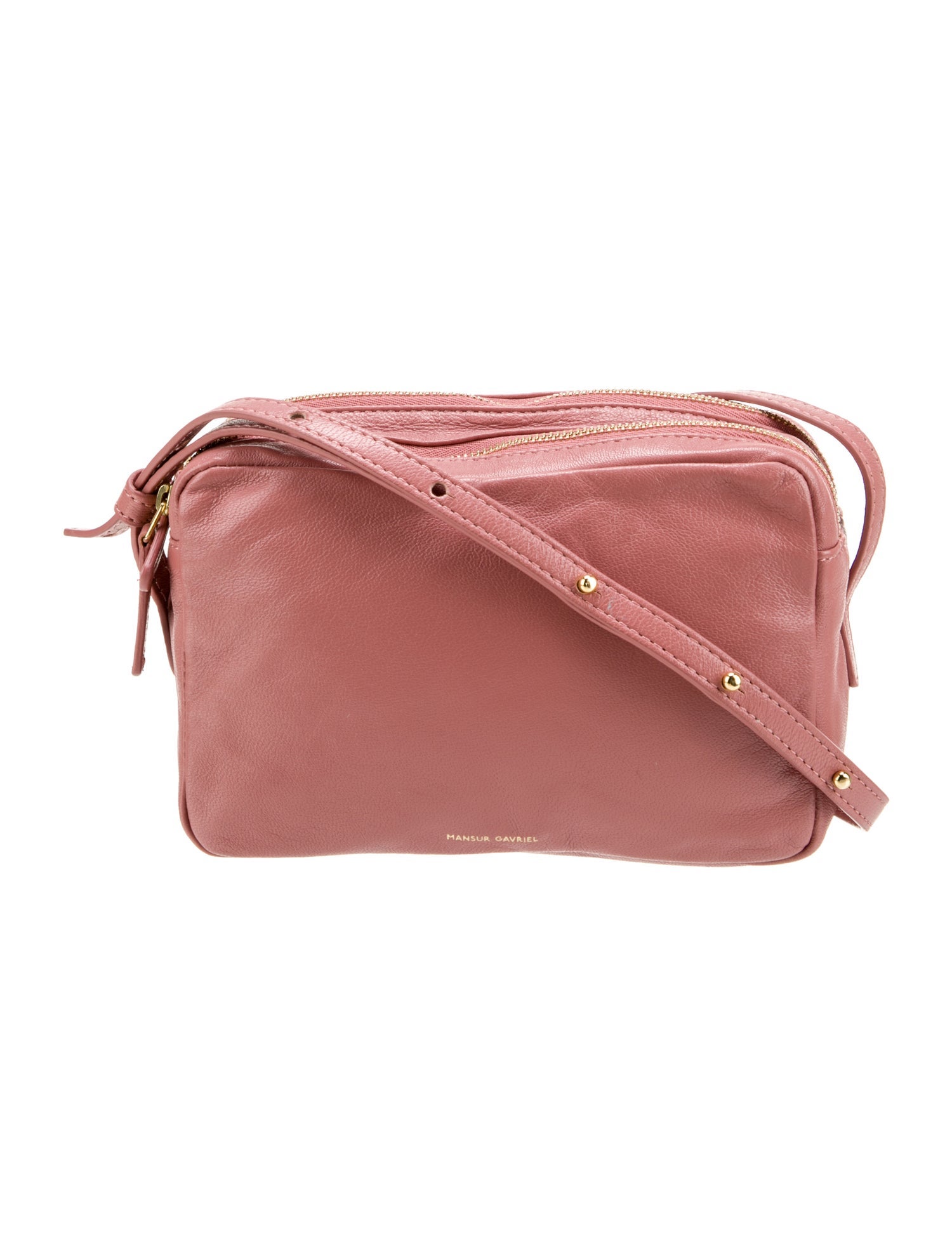 Mansur Gavriel Leather Crossbody Bag