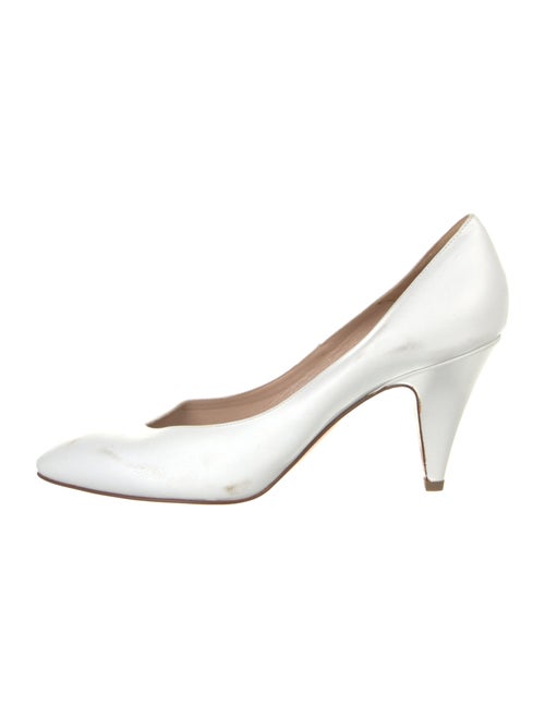 Mansur Gavriel Leather D'Orsay Pumps