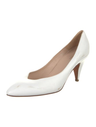Mansur Gavriel Leather D'Orsay Pumps