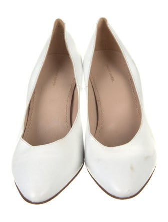 Mansur Gavriel Leather D'Orsay Pumps