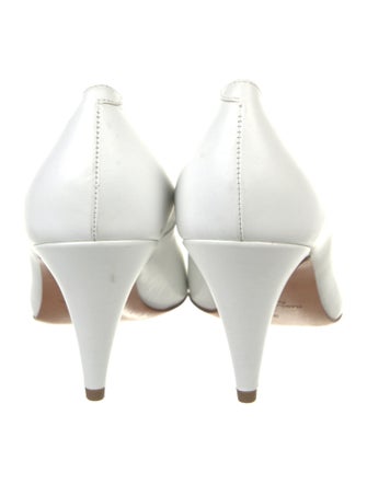 Mansur Gavriel Leather D'Orsay Pumps