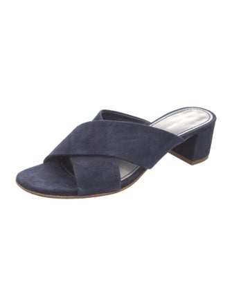 Mansur Gavriel Suede Slides