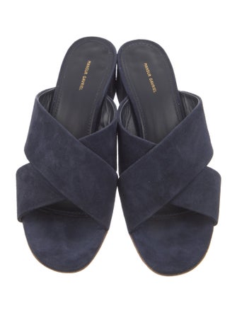 Mansur Gavriel Suede Slides