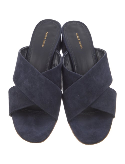 Mansur Gavriel Suede Slides