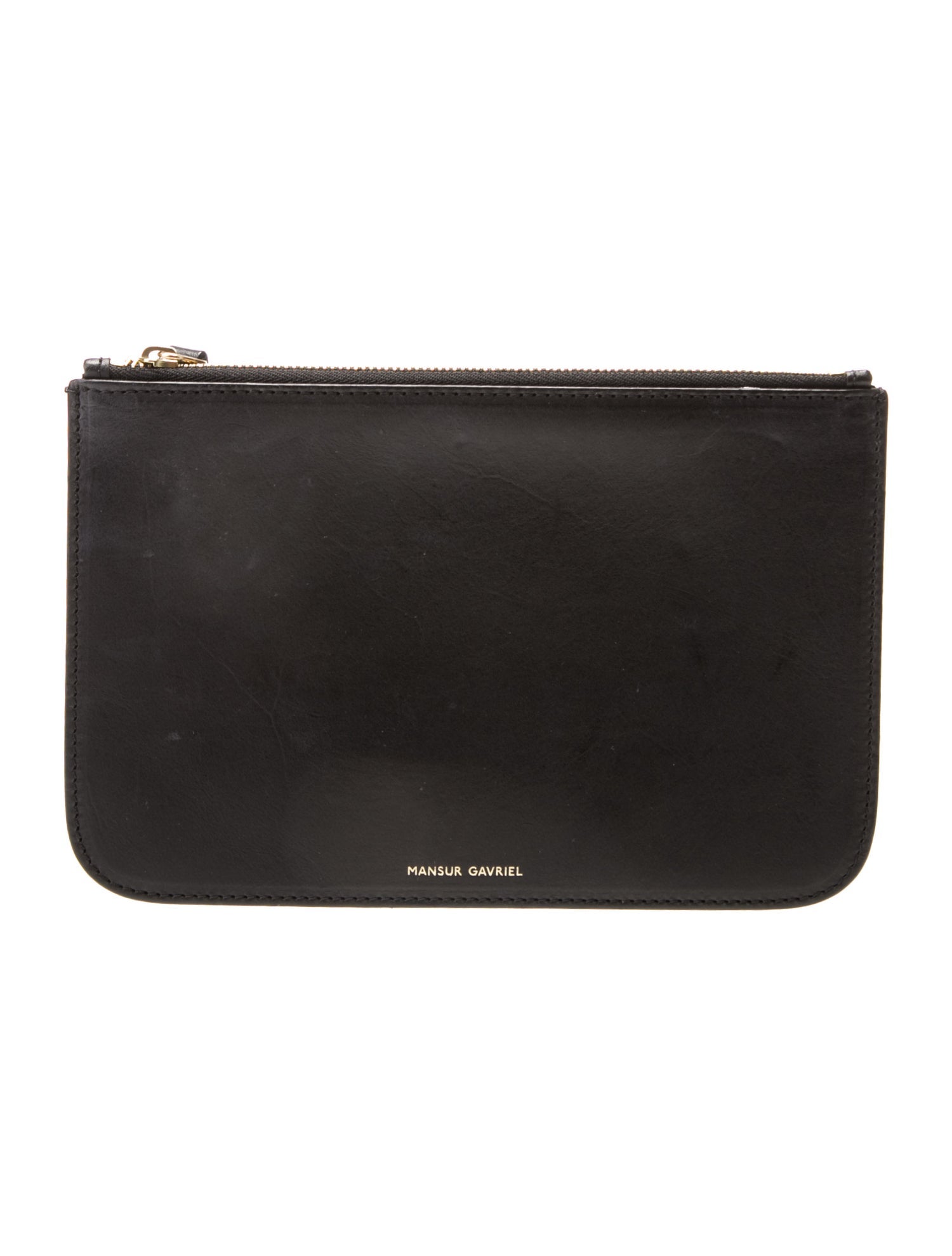 Mansur Gavriel Leather Clutch