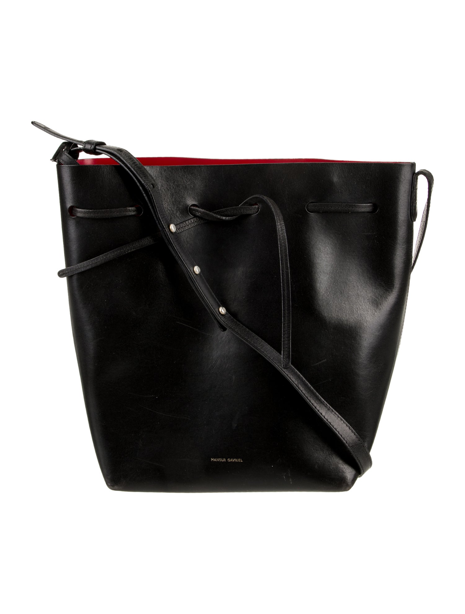Mansur Gavriel Leather Shoulder Bag