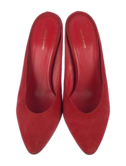 Mansur Gavriel Suede Mules